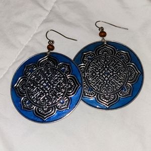 Large Mandala Earrings